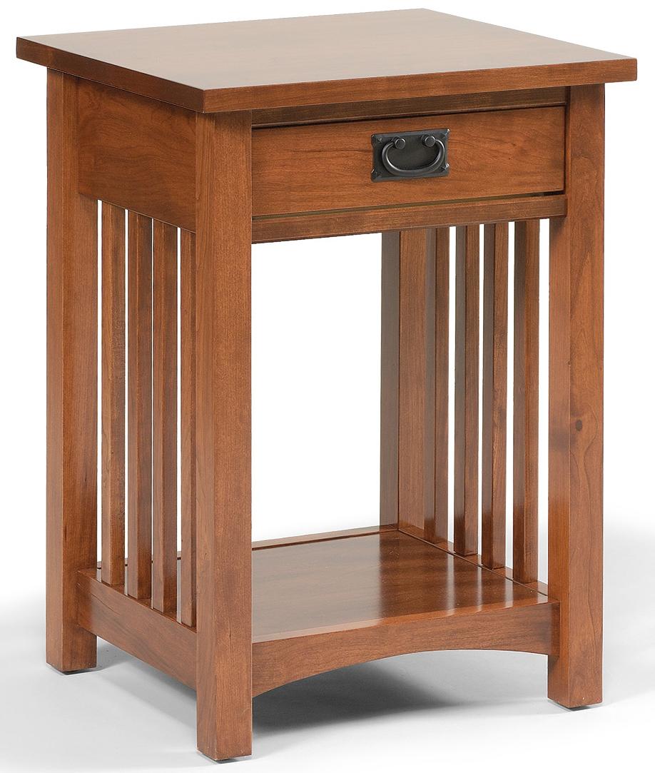 Mission store style nightstand
